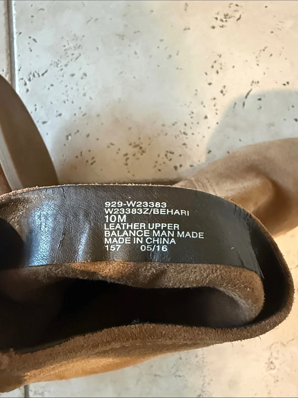 White Mountain Brown Suede Slip-On Boots